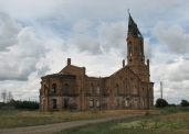 Lutherische Kirche im Dorf Lipovka, Engels Kreis, Gebiet Saratow